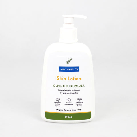 Michael's Skin Lotion Olive Oil Formula 500mL