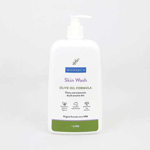 Michael’s Skin Wash Olive Oil Formula 1L