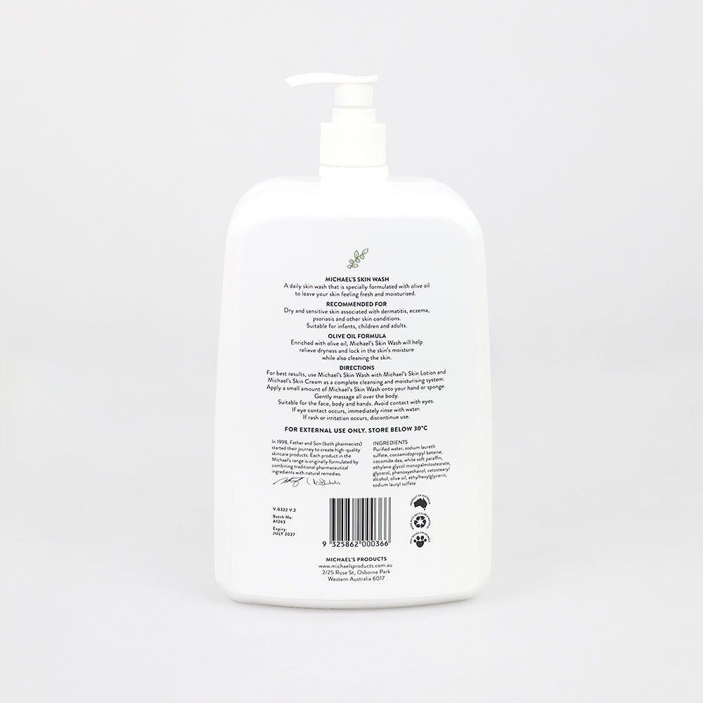 Michael’s Skin Wash Olive Oil Formula 2L
