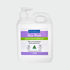 Michael’s Skin Wash Olive Oil Formula 1L
