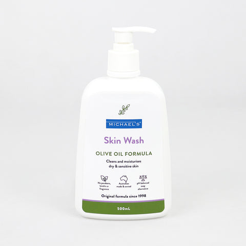 Michael’s Skin Wash Olive Oil Formula 500mL
